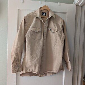 Men's Wrangler Pearl Snap Button Down